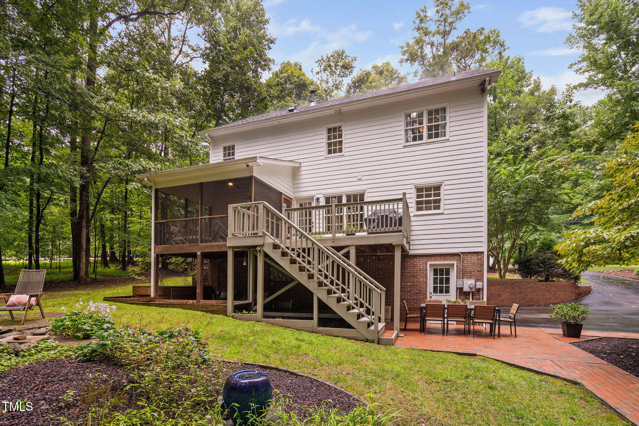 6408 Craig Road Durham, NC 27712 - Photo 57 of 65 Back view of home