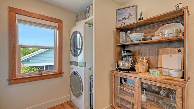 a view of a room with music instruments