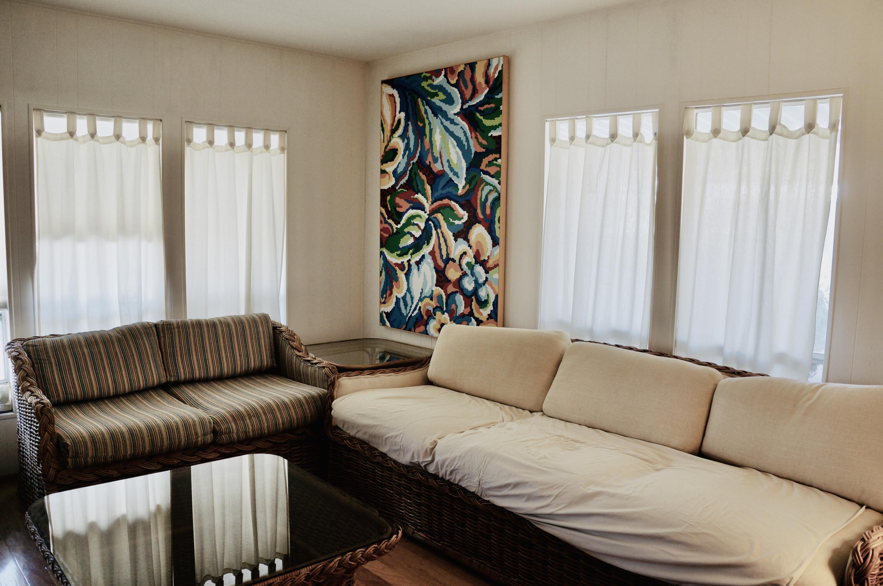 340 Old Mill Road, Unit 20 Santa Barbara, CA 93110 - Photo 3 of 15 a living room with furniture and a large window