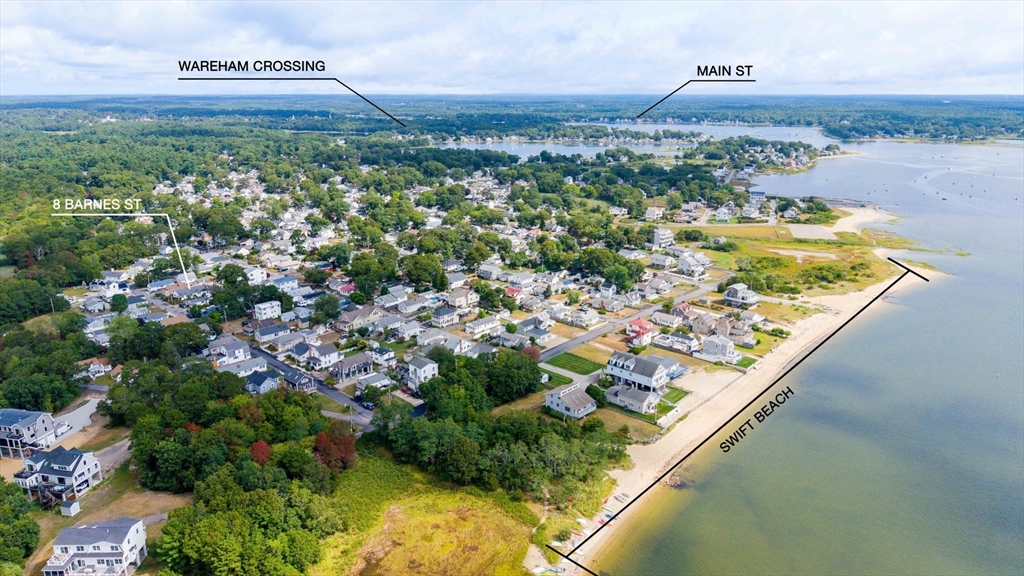 8 Barnes Street Wareham, MA 02571 - Photo 2 of 37 a view of a lake with a outdoor space