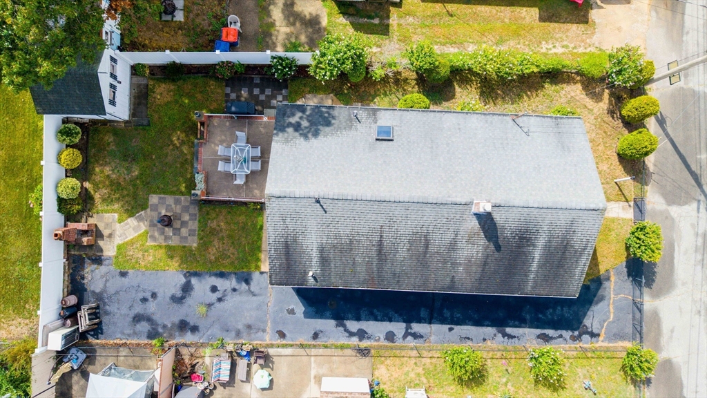 8 Barnes Street Wareham, MA 02571 - Photo 28 of 37 an aerial view of house with a swimming pool