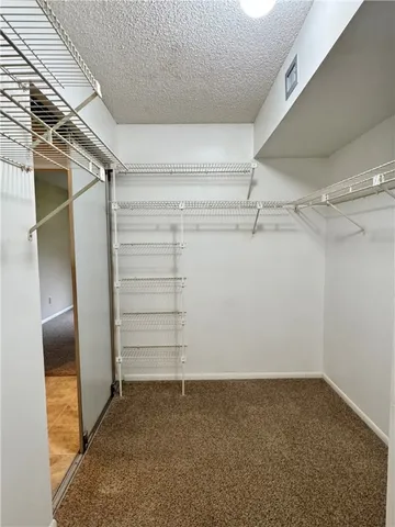 a view of walk in closet