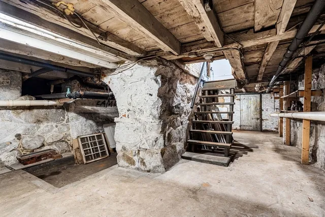 a view of storage and utility room