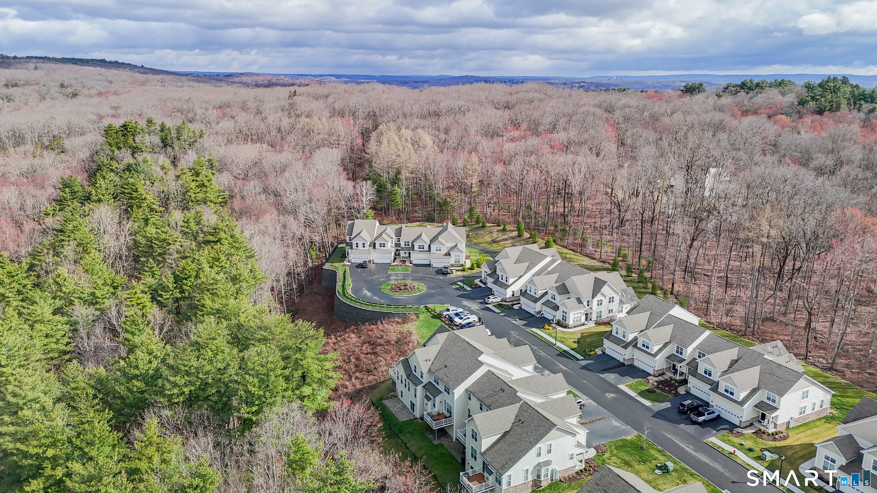 193 Ridgewood Drive, Unit 193 Middlebury, CT 06762 - Photo 38 of 40 an aerial view of a house with yard and lake view