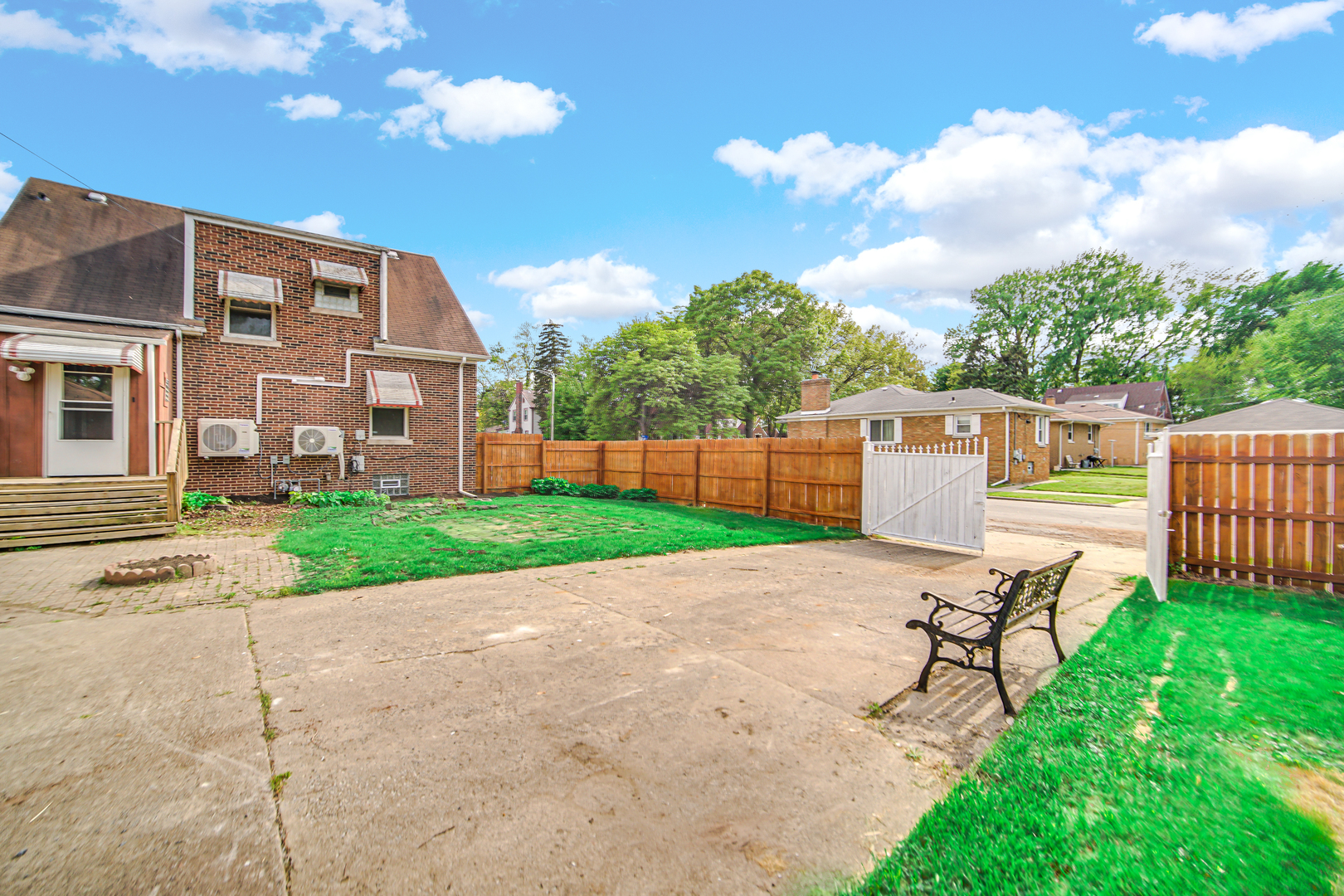 248 Ruth Street Calumet City, IL 60409 - Photo 18 of 19 a view of a backyard with sitting area