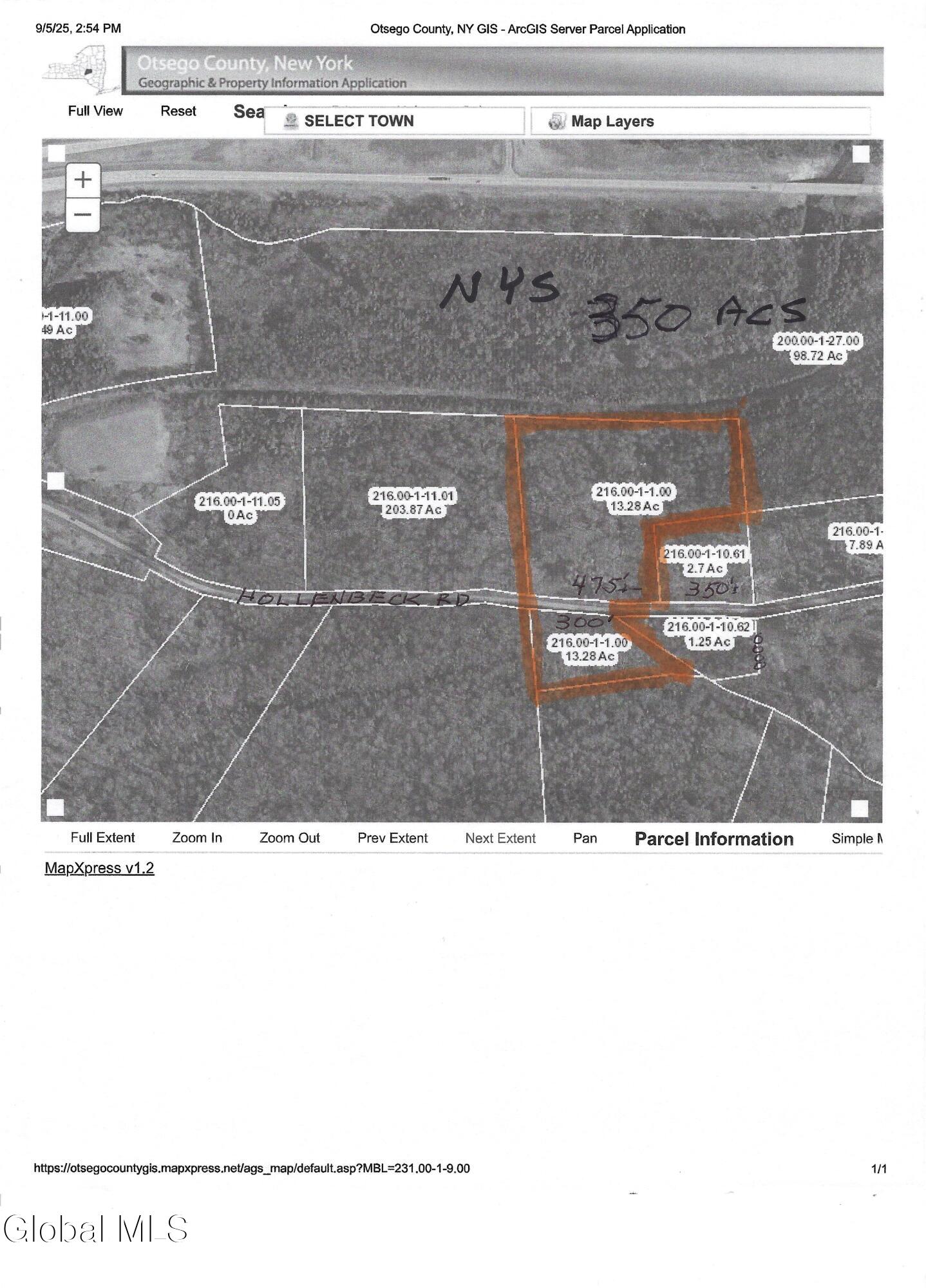 L1.00 Hollenbeck Road Worcester, NY 12197 - Photo 6 of 6 Dedek-aerial photo T.M.