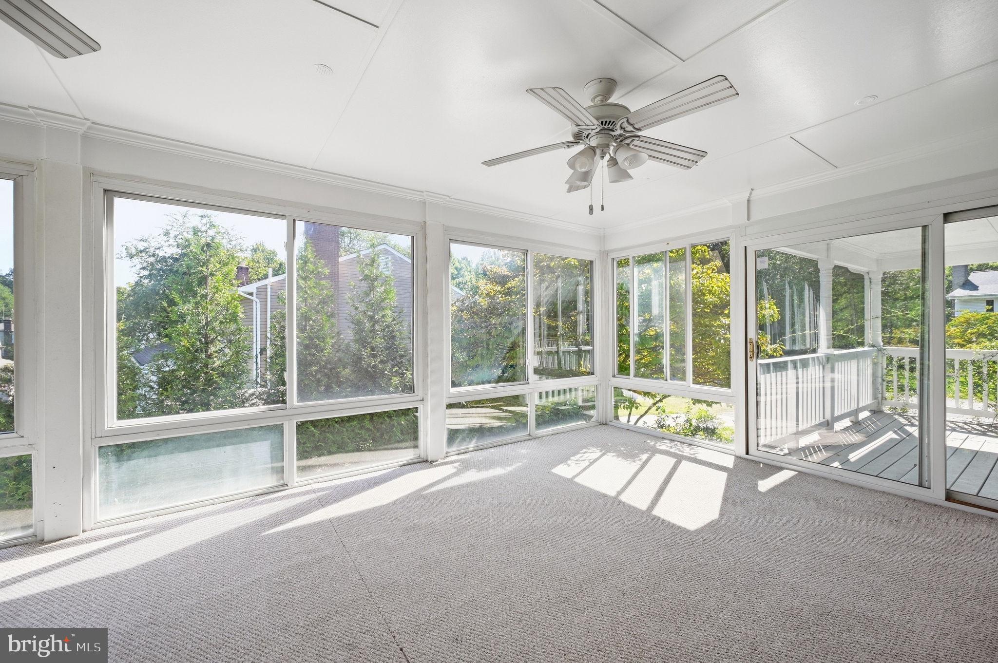 2819 Rifle Ridge Road Oakton, VA 22124 - Photo 33 of 76 Large sun porch w/ access from main level