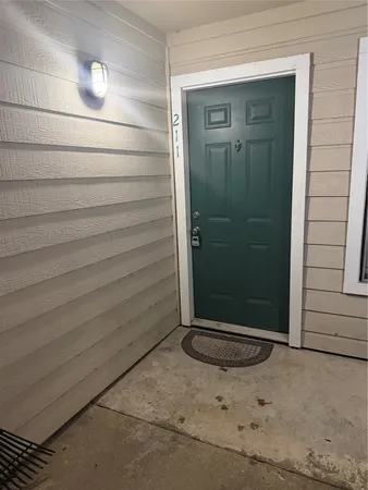 a view of outdoor space with sign board