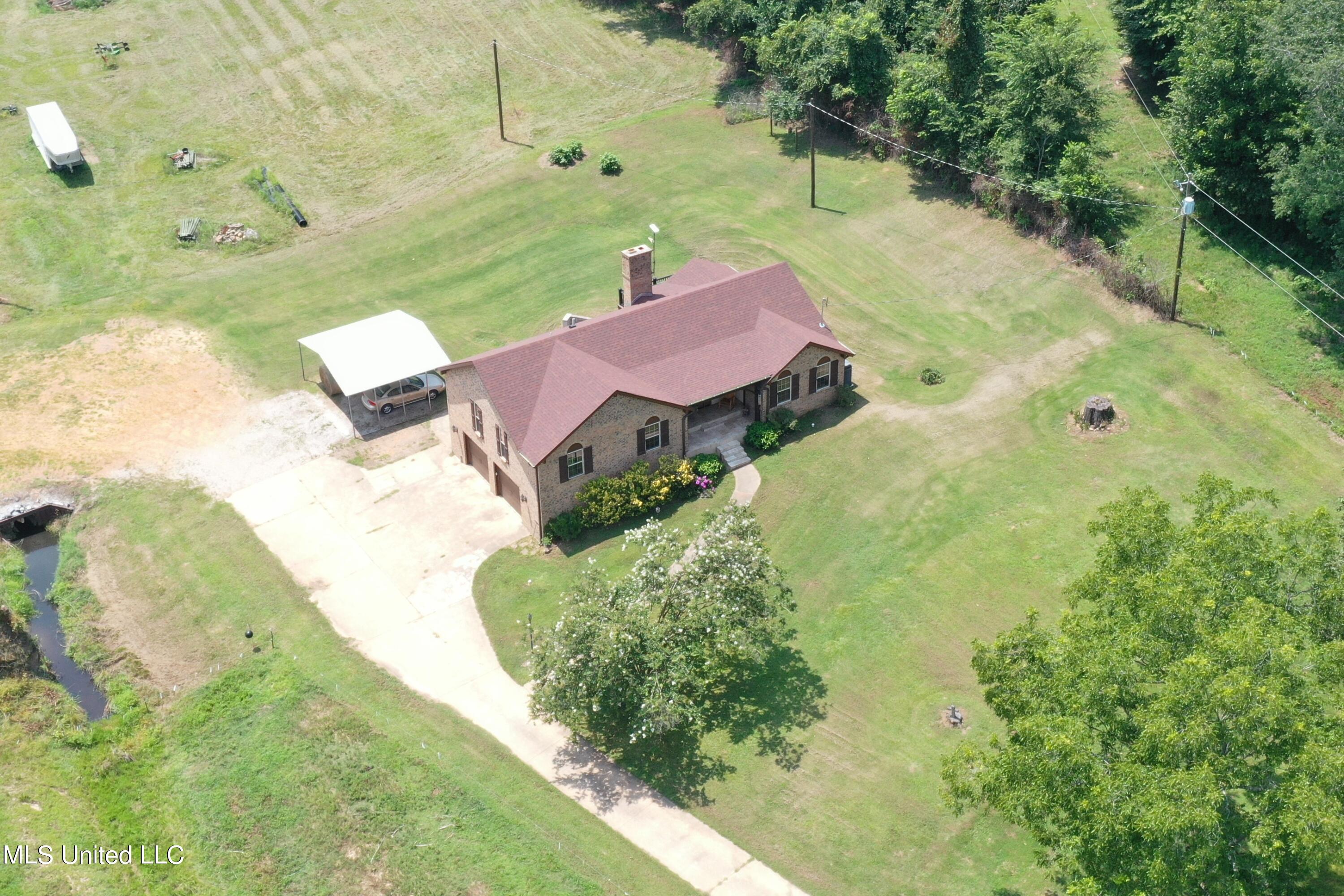 1374 Gaines Road Hernando, MS 38632 - Photo 3 of 43 Aerial - Home