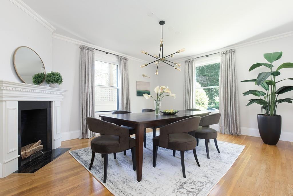 11 Channing Street Cambridge, MA 02138 - Photo 4 of 14 a view of a dining room with furniture window and wooden floor