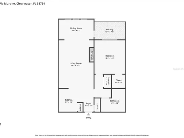 $1,875 | 2732 Via Murano, Unit 524, Clearwater, FL 33764