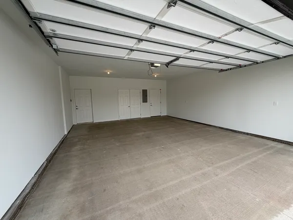 a view of a room with an empty space