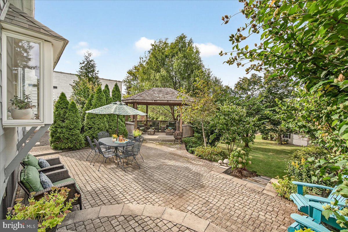144 South Main Street Boonsboro, MD 21713 - Photo 37 of 48 a view of backyard with outdoor seating and plants