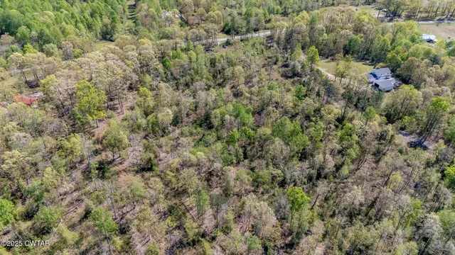 a view of a yard with a house