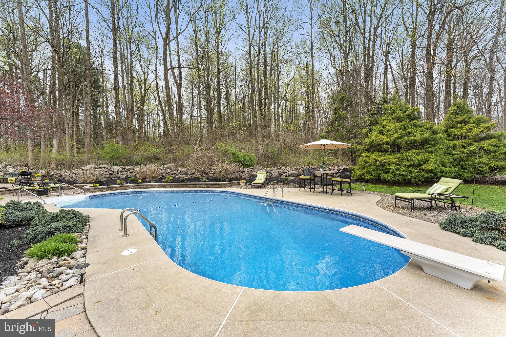 625 Kulp Road Perkiomenville, PA 18074 - Photo 36 of 41 Pool with Diving Board