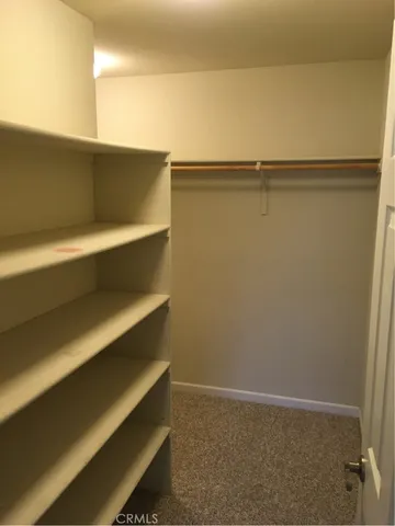 a view of walk in closet