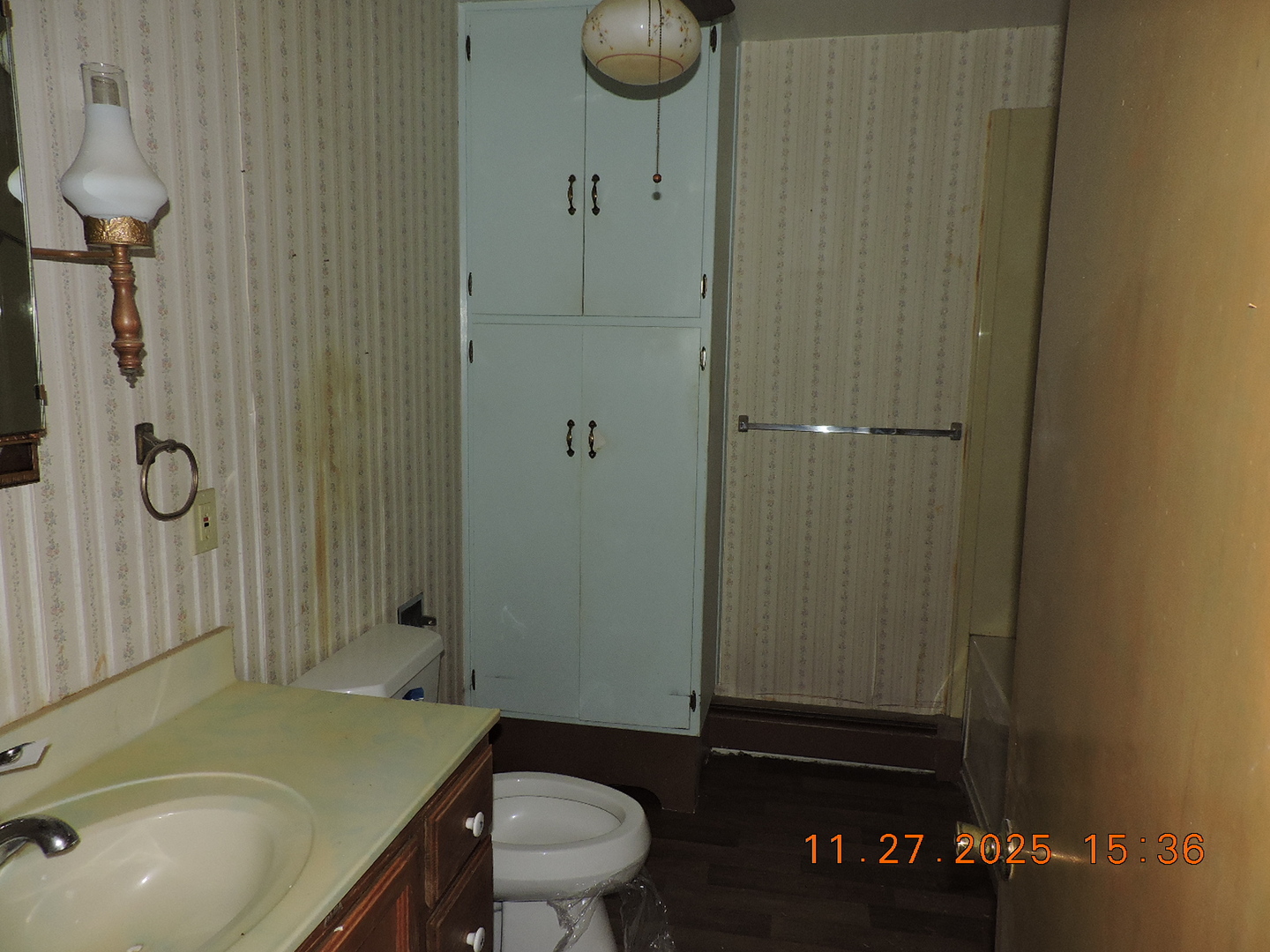 2810 Townway Road Danville, IL 61832 - Photo 8 of 15 a bathroom with a sink a toilet and shower