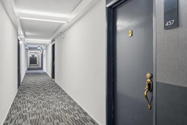 a view of a hallway