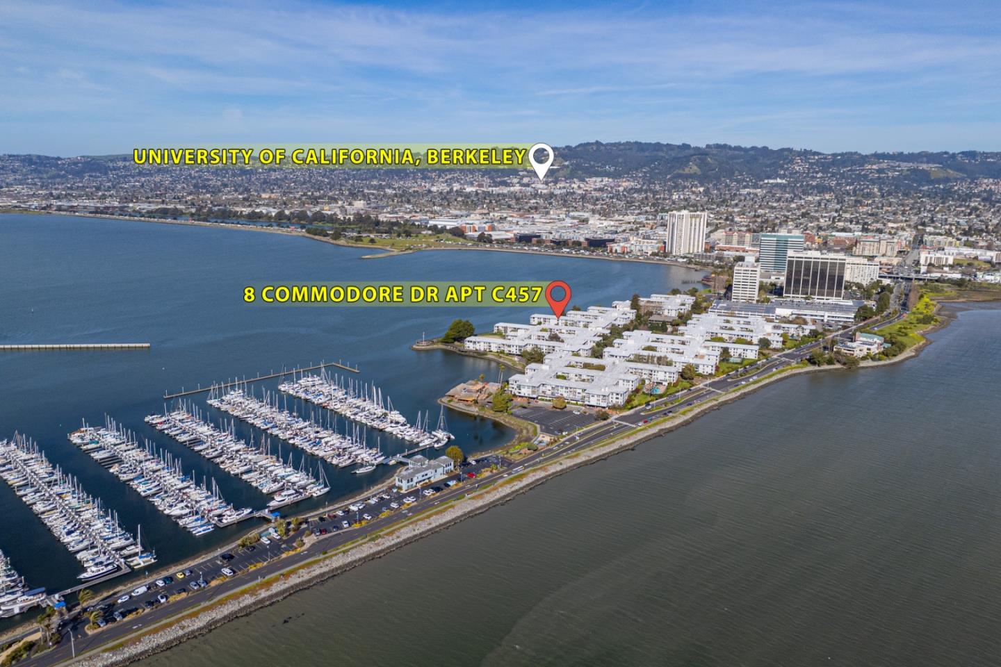 8 Commodore Drive, Unit C457 Emeryville, CA 94608 - Photo 46 of 48 a view of a city from a terrace