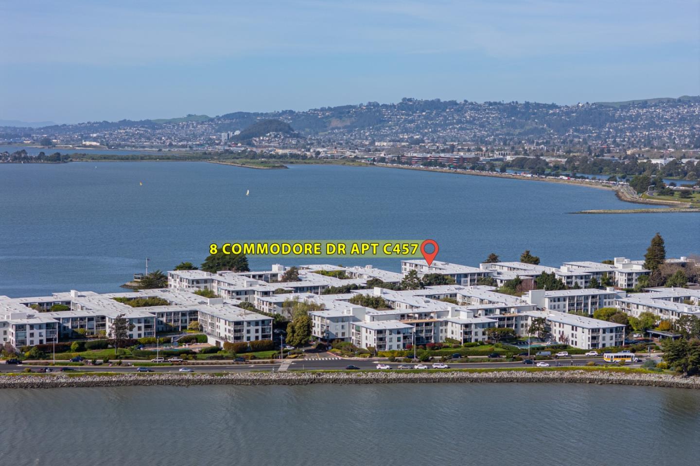 8 Commodore Drive, Unit C457 Emeryville, CA 94608 - Photo 48 of 48 a view of water with a city