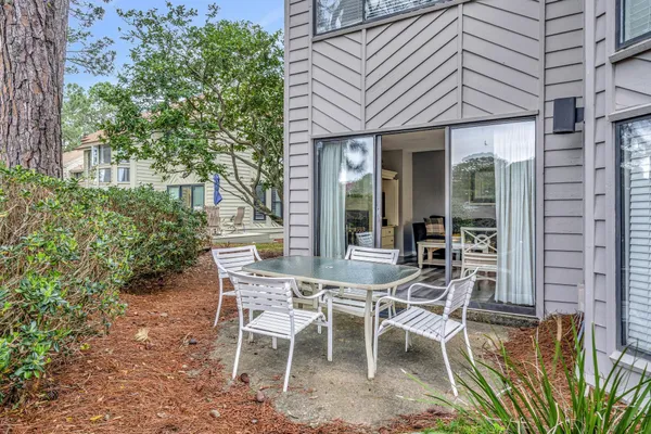 a big yard with lots of green space