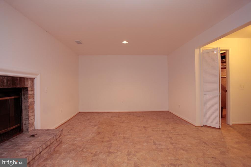 109 Finale Terrace Silver Spring, MD 20901 - Photo 81 of 100 Rec Room with Wood Burning Fire Place