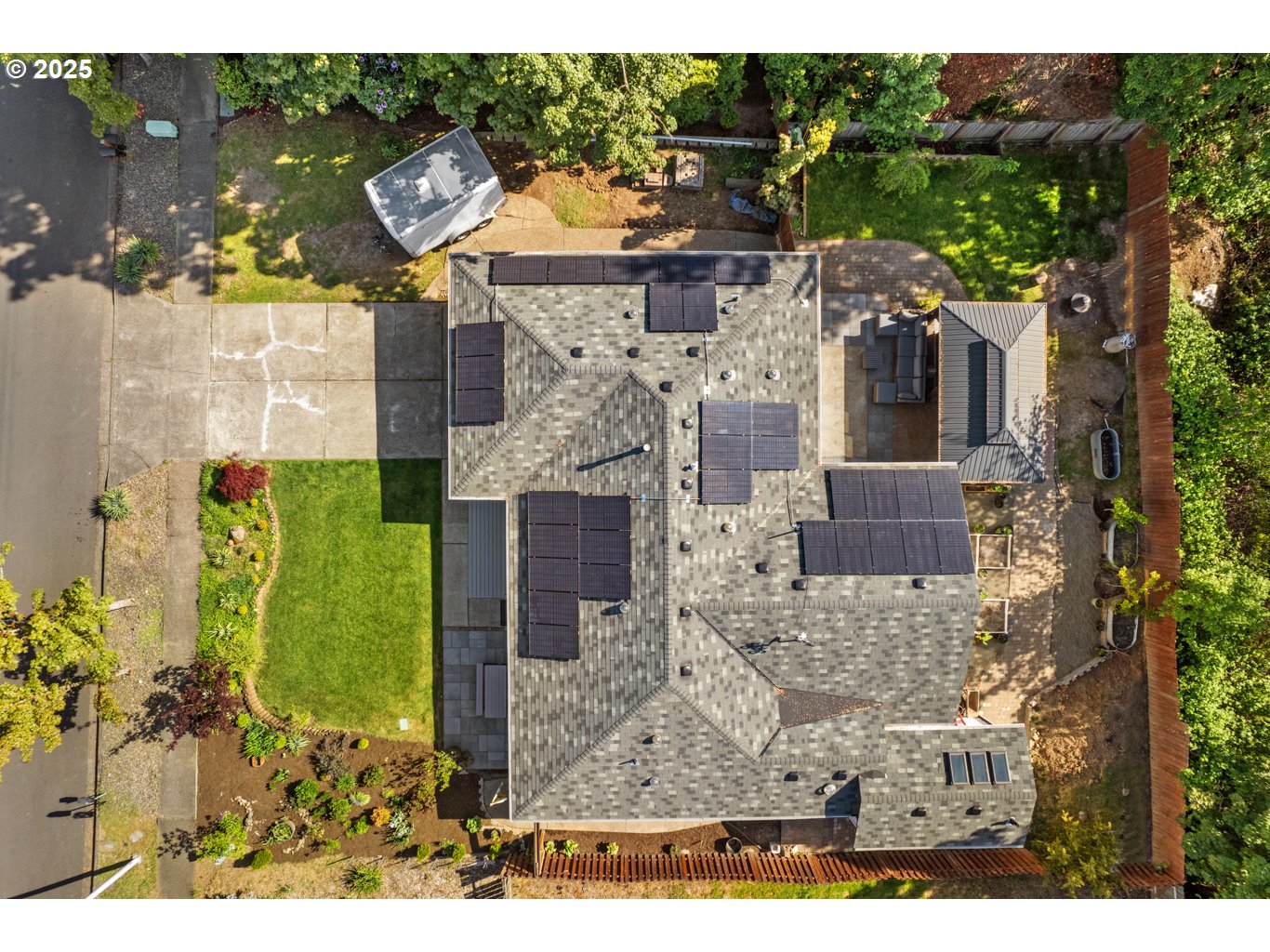 14435 Southwest Yearling Way Beaverton, OR 97008 - Photo 44 of 47 an aerial view of a house with a yard