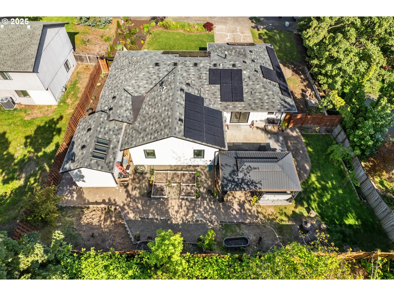 14435 Southwest Yearling Way Beaverton, OR 97008 - Photo 46 of 47 an aerial view of a house with a yard