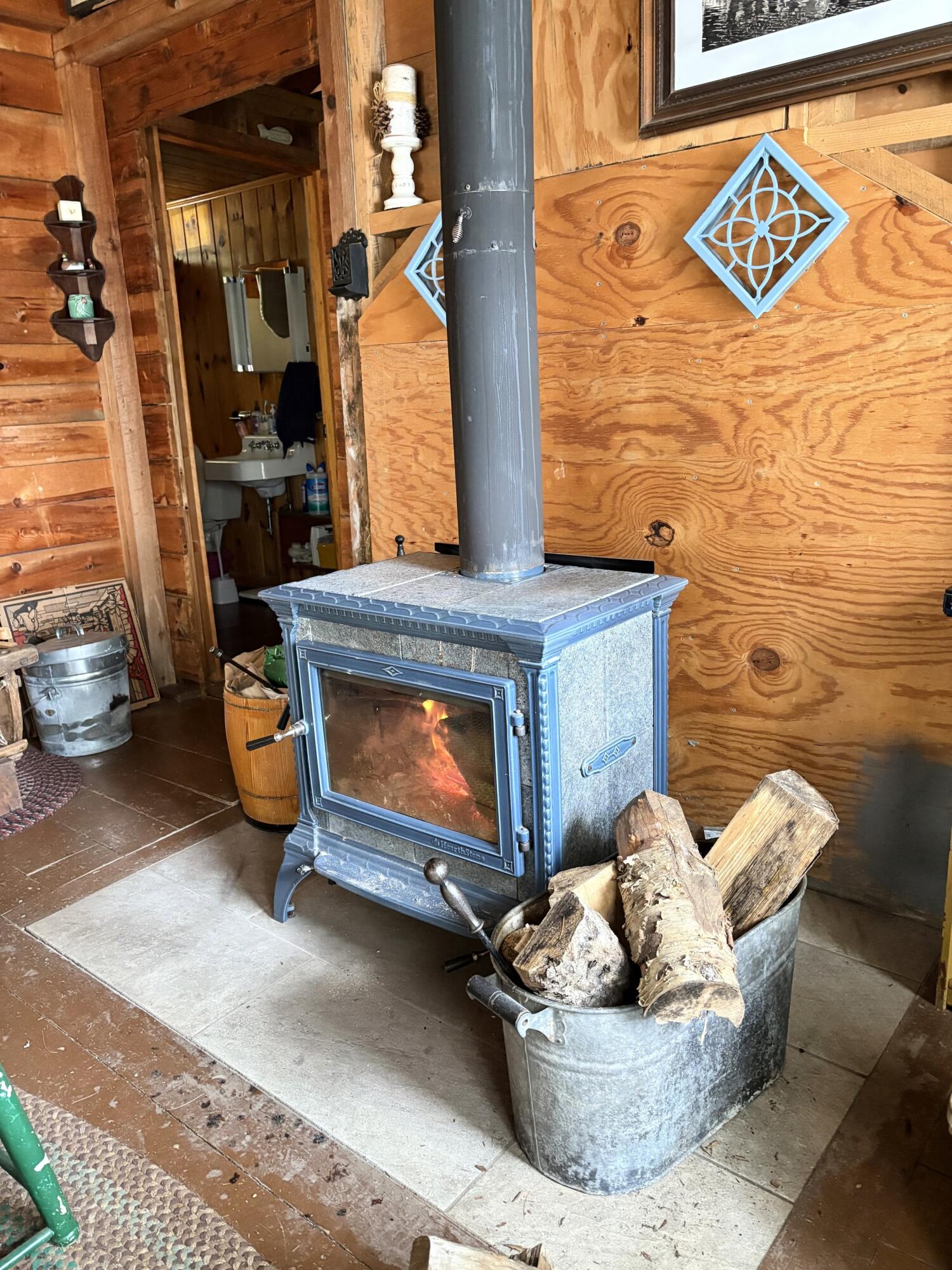573 Point Road Otis, ME 04605 - Photo 10 of 23 Woodstove