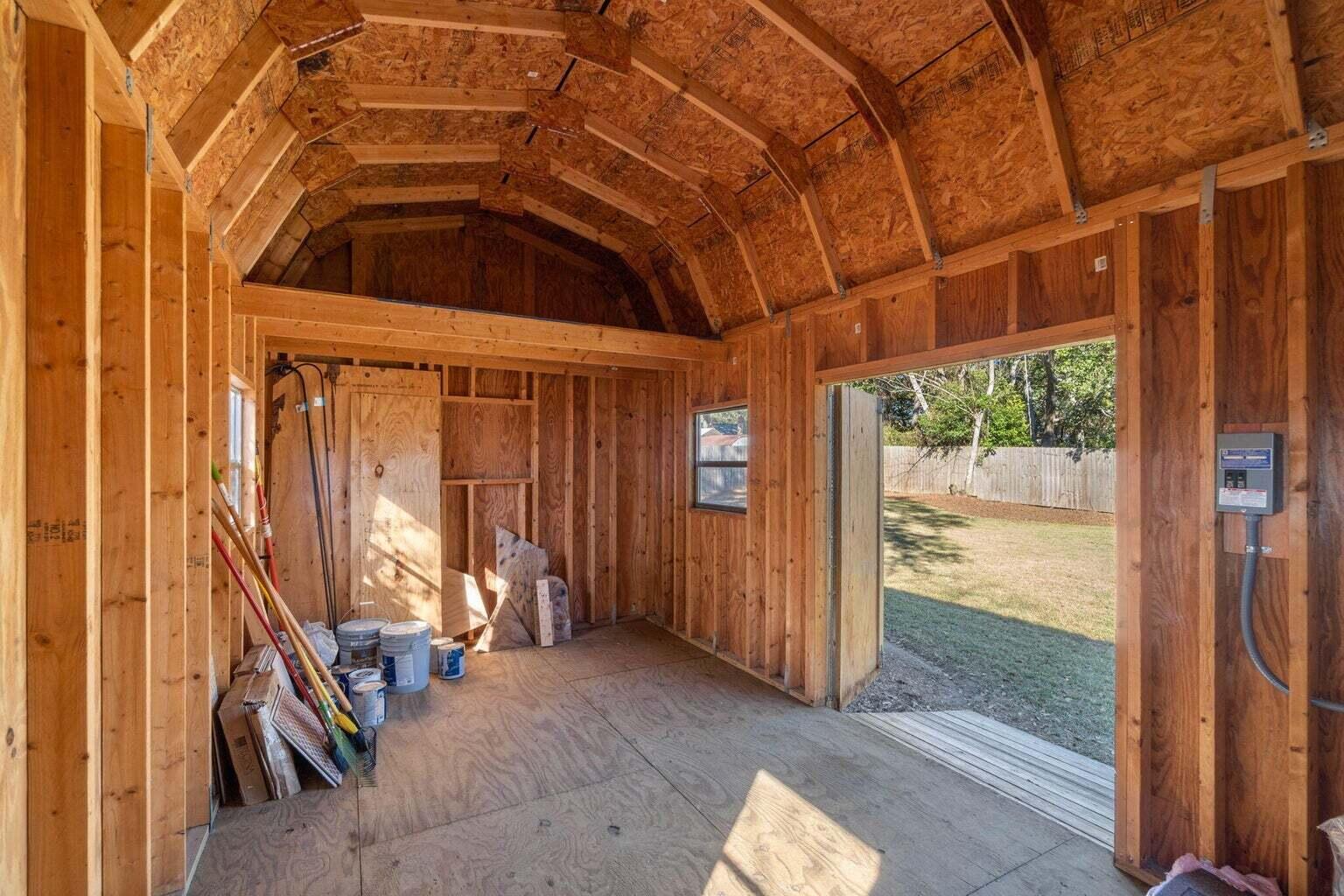 75 7th Avenue Shalimar, FL 32579 - Photo 37 of 42 a view of a house with a door and wooden walls