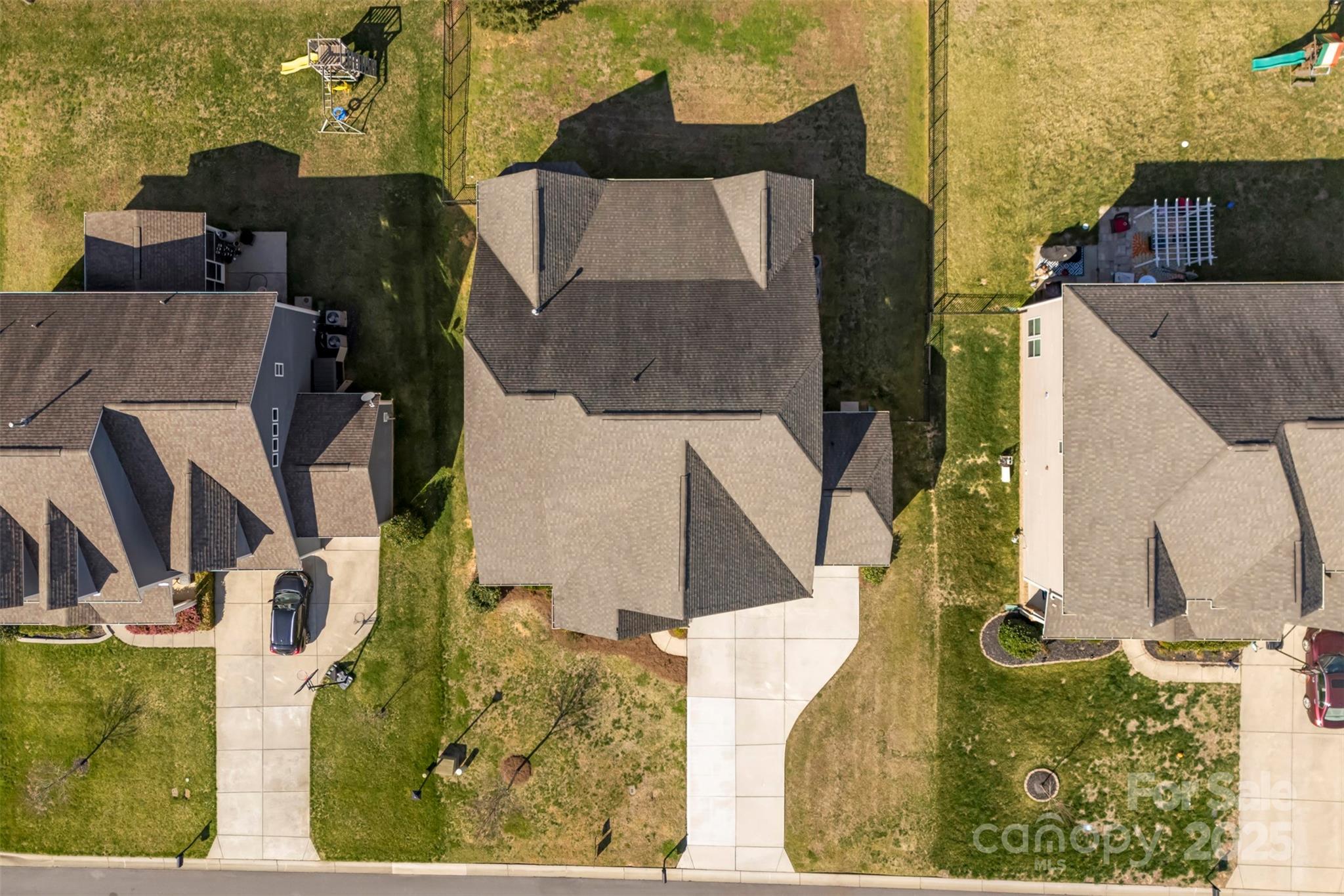 11037 Thornbeck Lane Midland, NC 28107 - Photo 45 of 46 an aerial view of houses with outdoor space