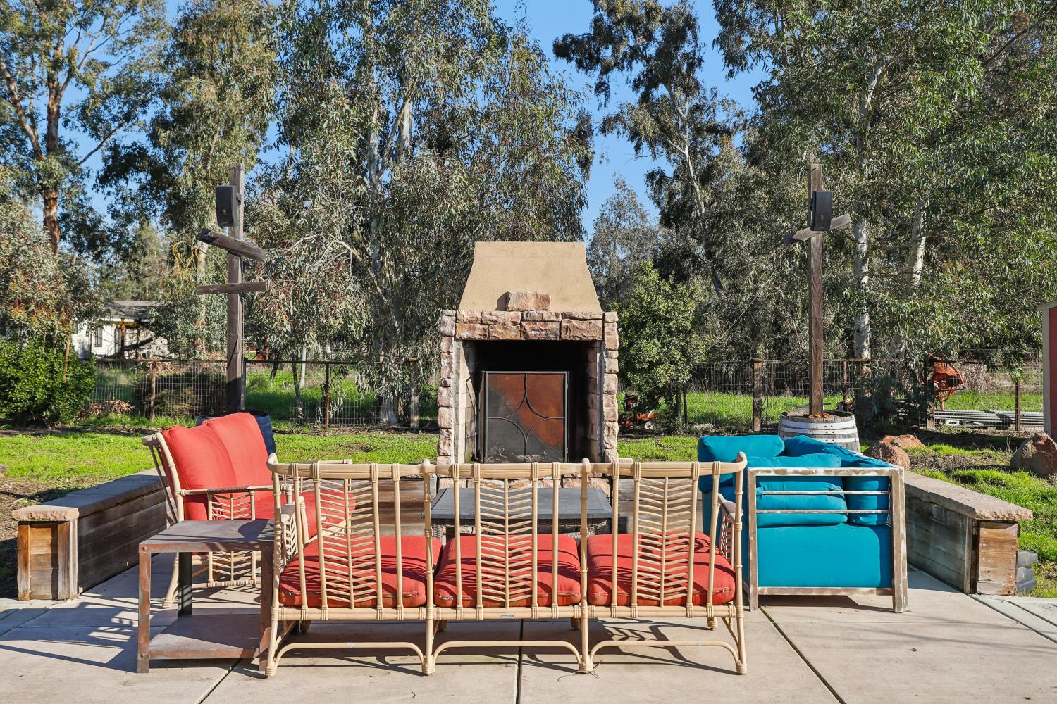 11213 Colony Road Wilton, CA 95693 - Photo 34 of 48 an outdoor sitting area with couch and outdoor view