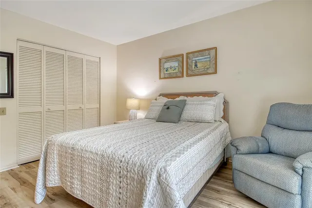 a view of a lush green space