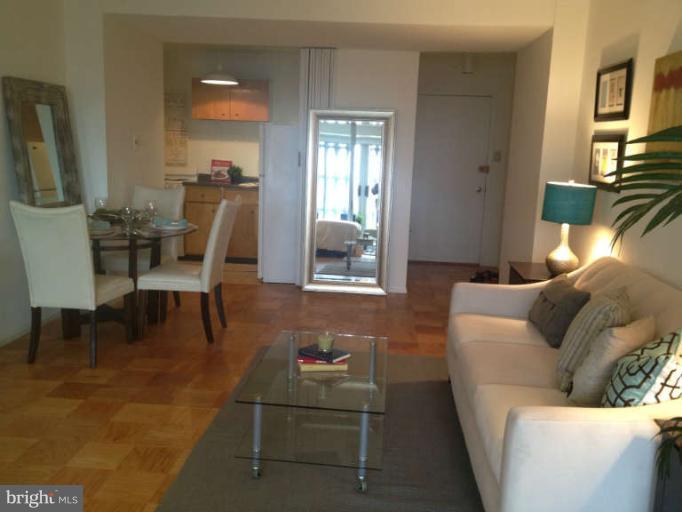 1311 Delaware Avenue Southwest, Unit S145 Washington, DC 20024 - Photo 2 of 9 a living room with furniture and a window