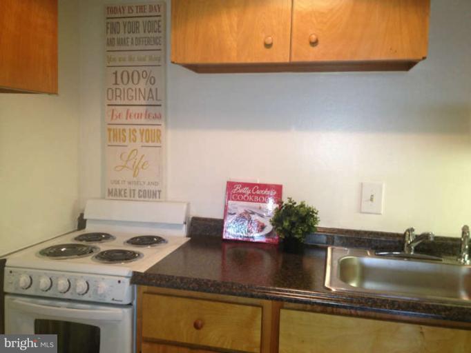 1311 Delaware Avenue Southwest, Unit S145 Washington, DC 20024 - Photo 5 of 9 a kitchen with a stove and a microwave