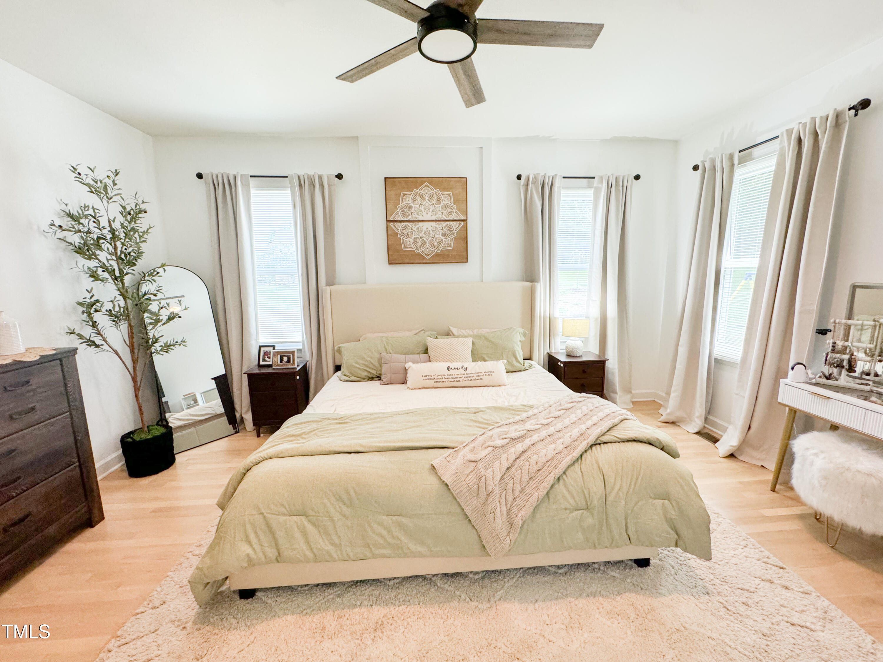 120 Denada Path Roxboro, NC 27574 - Photo 22 of 44 a bedroom with a large bed and a window