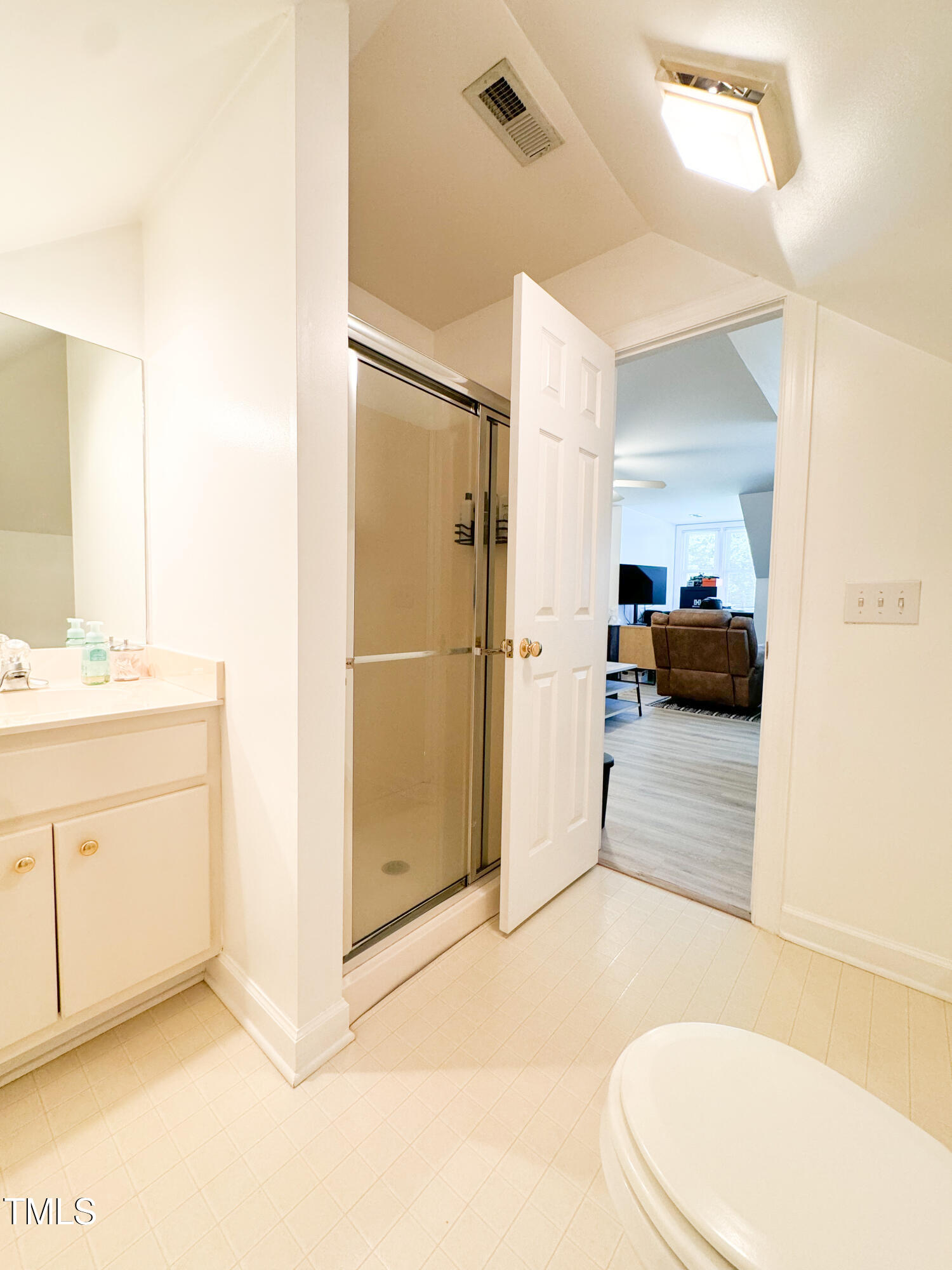 120 Denada Path Roxboro, NC 27574 - Photo 38 of 44 a bathroom with a sink a toilet and a mirror