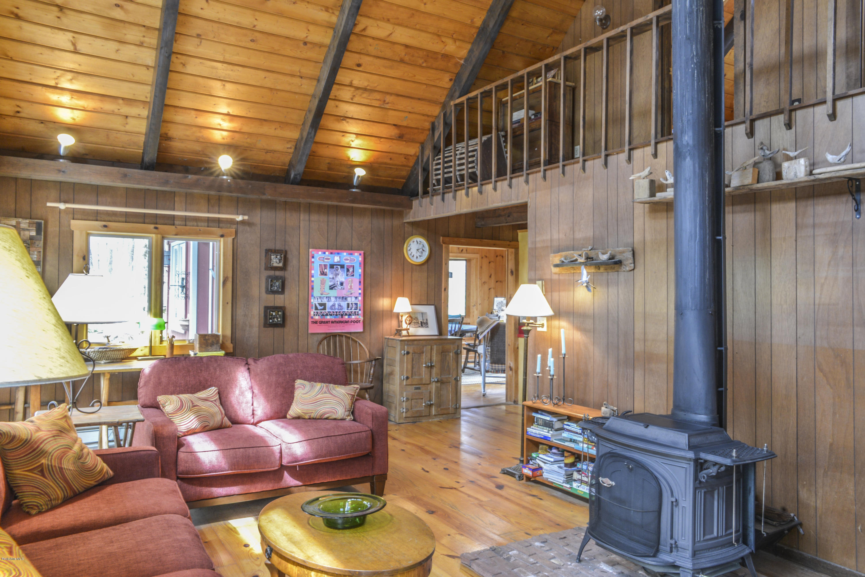 43 Path Road Tolland, MA 01034 - Photo 12 of 35 a living room with furniture and wooden floor