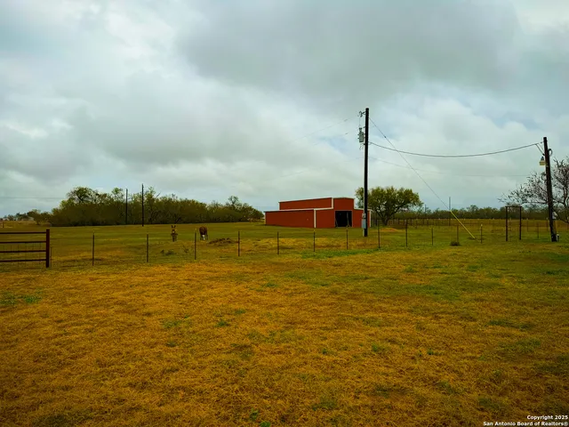 a ocean view with beach