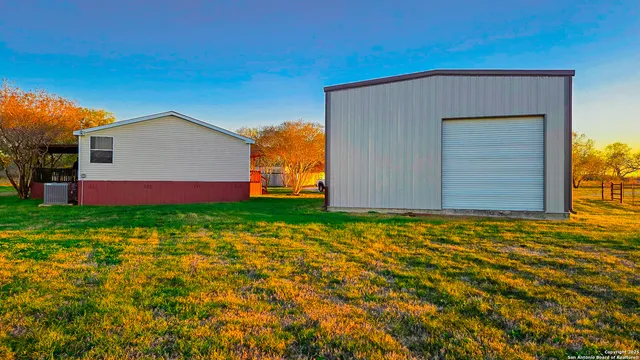 a front view of house with yard