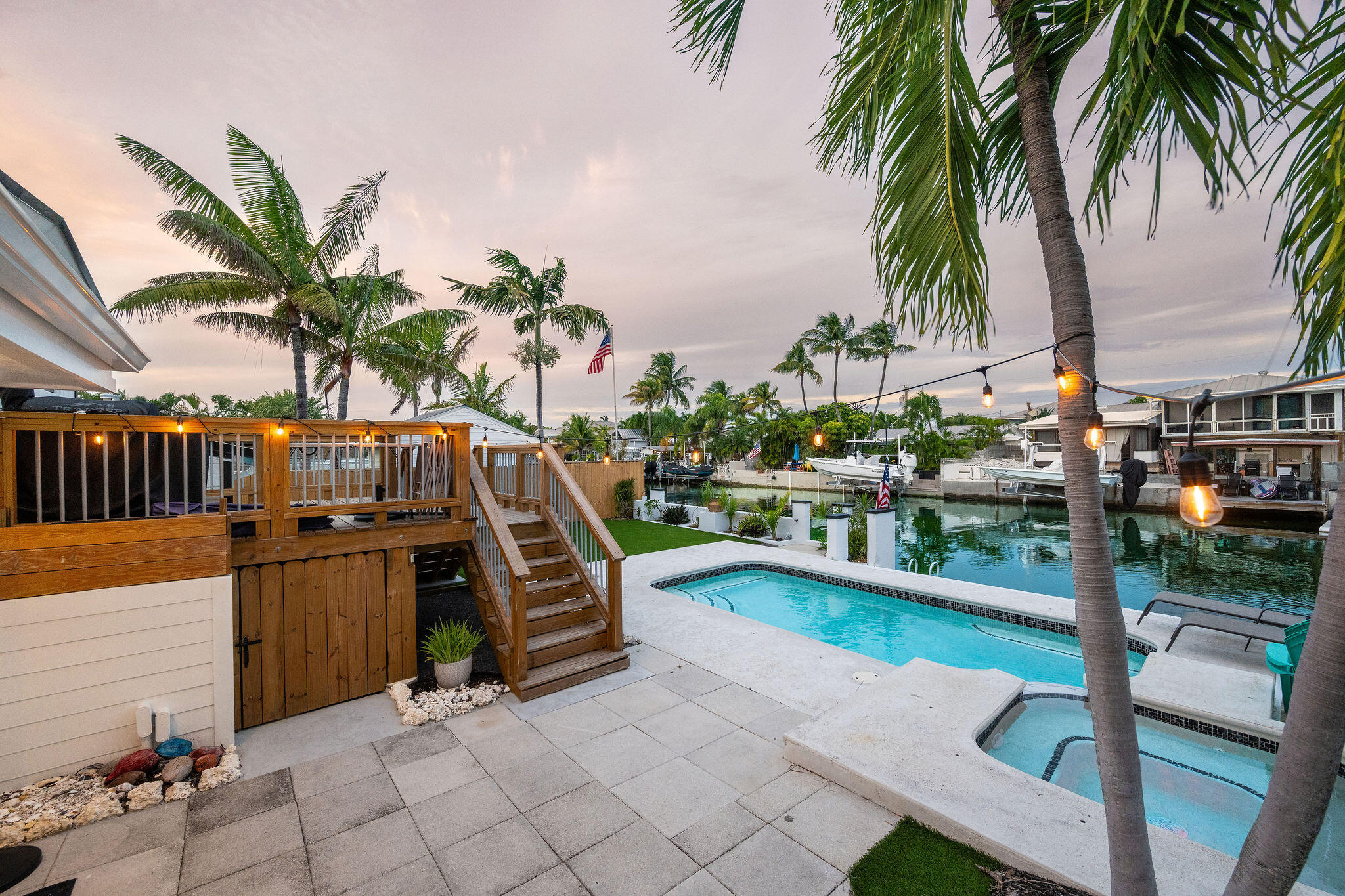 16 Azalea Drive Key Haven, FL 33040 - Photo 65 of 79 Twilight Pool