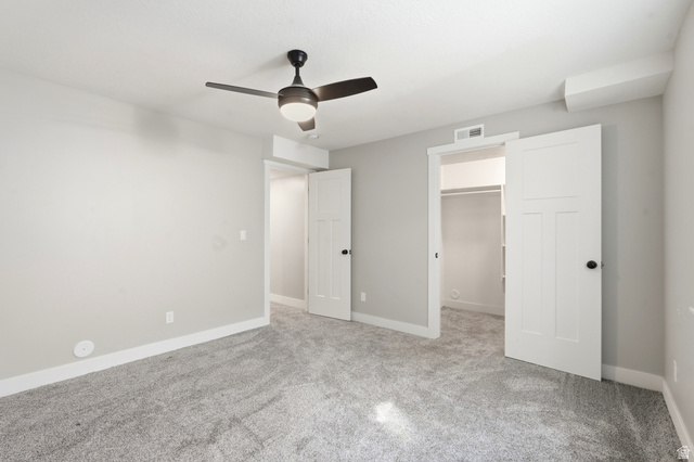 338 Windy Rdg Drive Smithfield, UT 84335 - Photo 46 of 63 Neutral tone wall finishes with plush gray carpeting