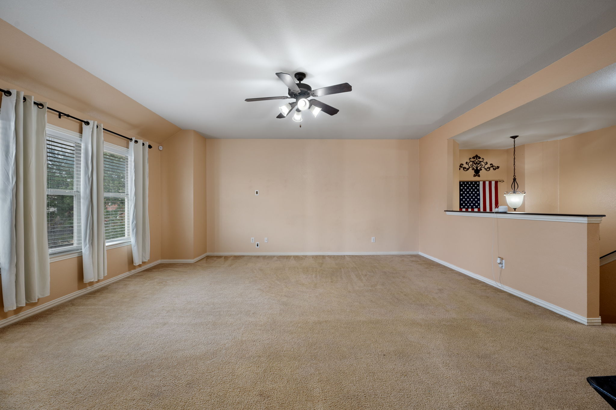 2415 Elkhorn Ranch Road Leander, TX 78641 - Photo 14 of 39 a view of an empty room with a window