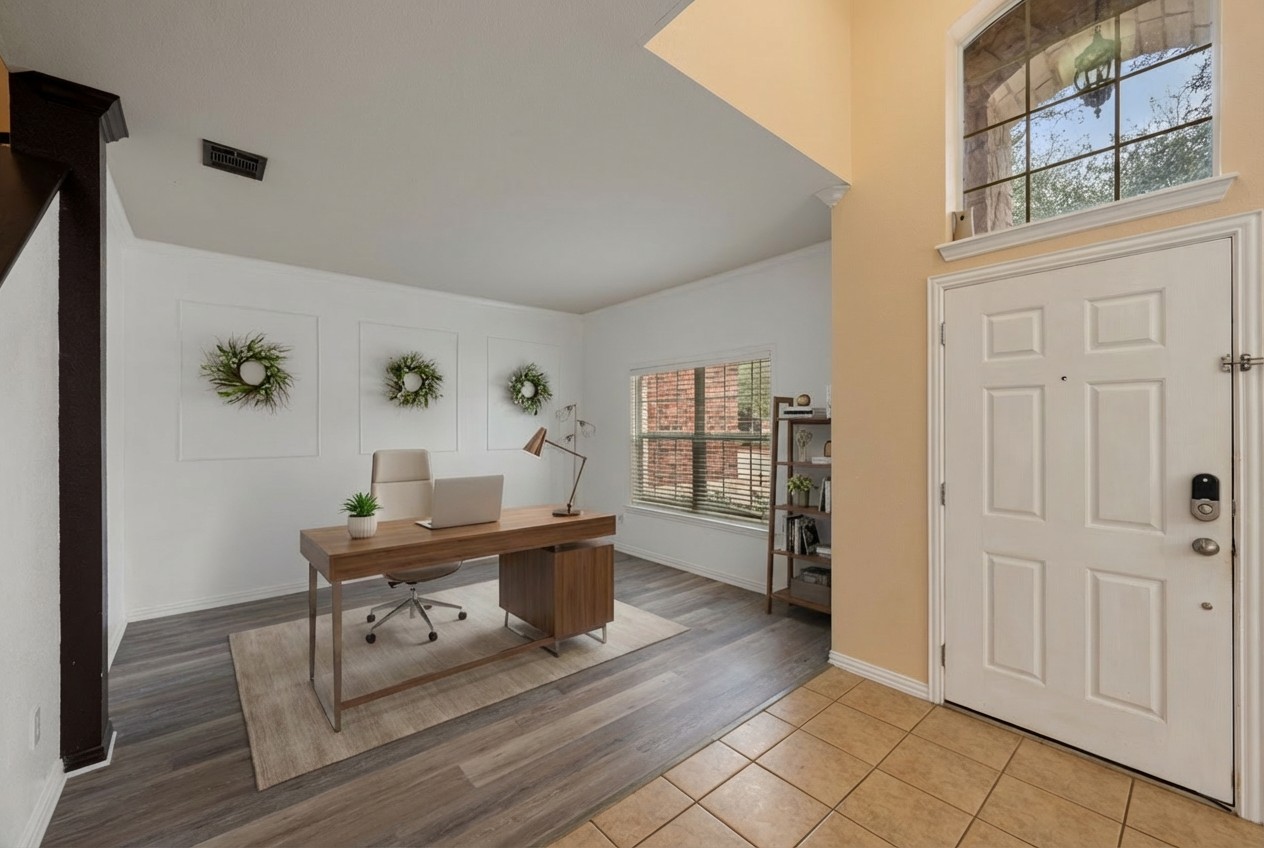 2415 Elkhorn Ranch Road Leander, TX 78641 - Photo 5 of 39 a living room with furniture