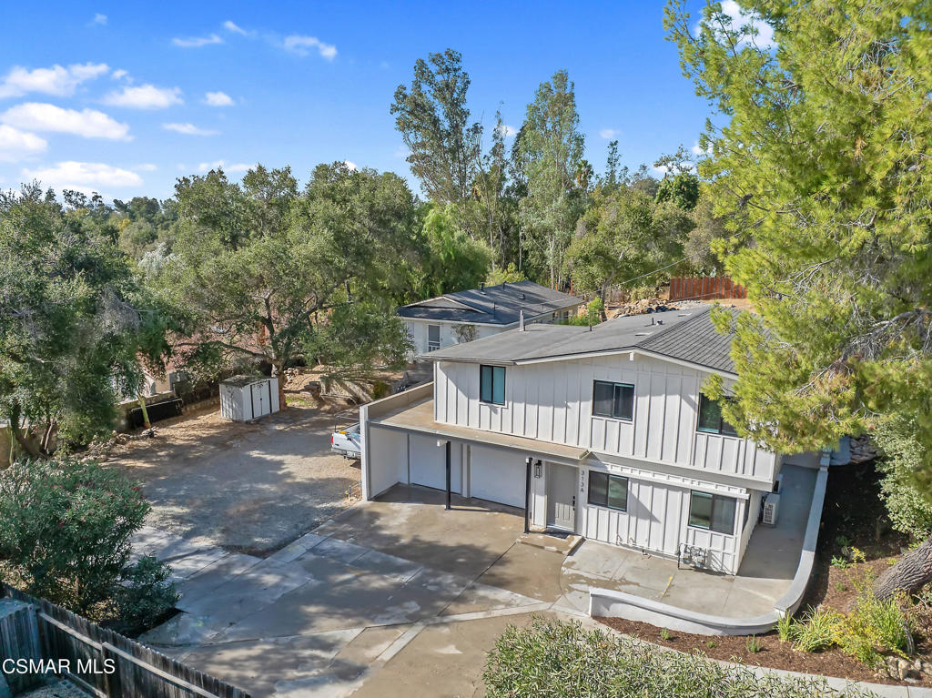313 Raymond Street, Unit A Ojai, CA 93023 - Photo 17 of 32 a view of a house with a yard
