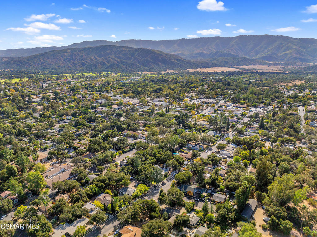 313 Raymond Street, Unit A Ojai, CA 93023 - Photo 26 of 32 a view of a lush green hillside and houses