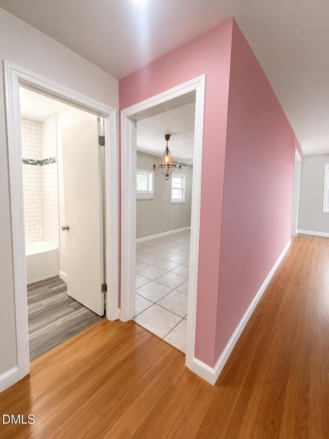 1309 Hamlin Road Durham, NC 27704 - Photo 4 of 14 Hallway Facing Kitchen