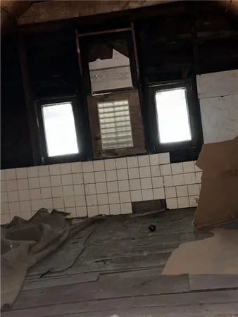 a view of parking garage