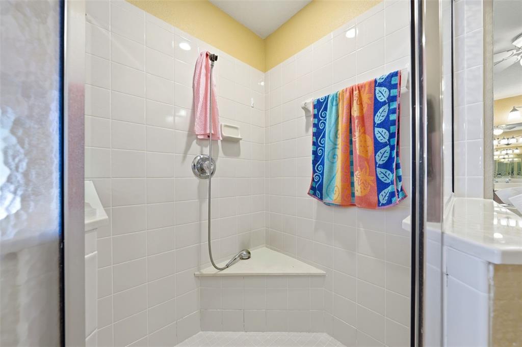 17083 Southeast 115th Terrace Road Summerfield, FL 34491 - Photo 25 of 61 a bathroom with a shower