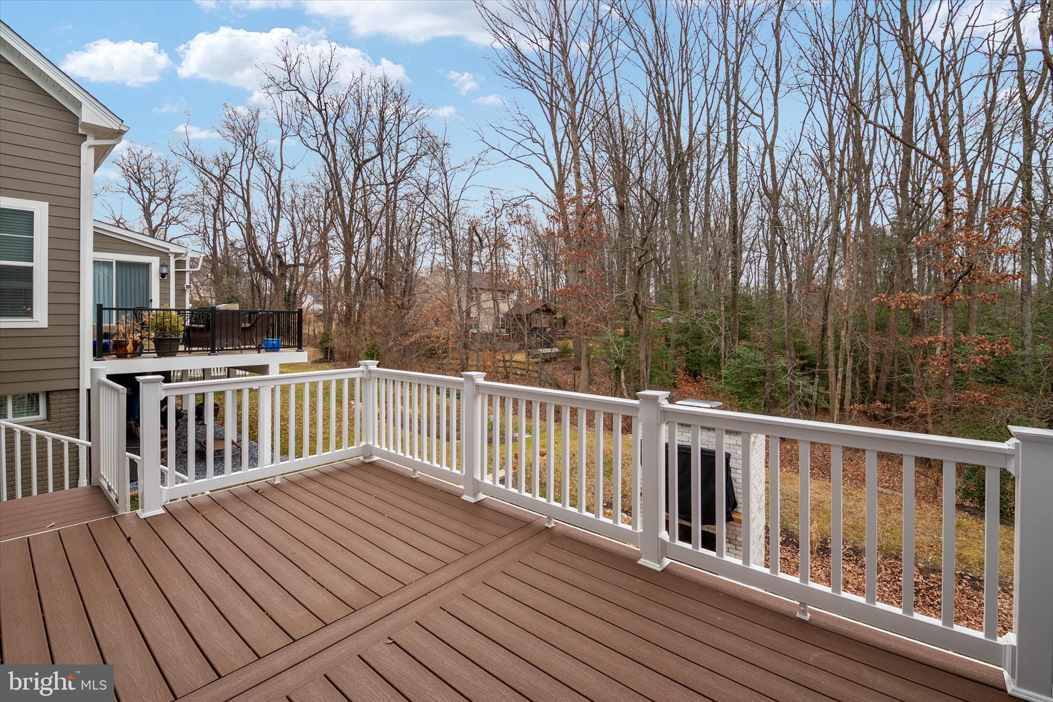 143 Stilly Way Annapolis, MD 21403 - Photo 53 of 60 a balcony with wooden floor and fence